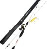 Combo Pesca Bait Caña Tech 12-25 Lb + Reel Kunnan 6 Rulemanes 8kg + Multi + Señuelo