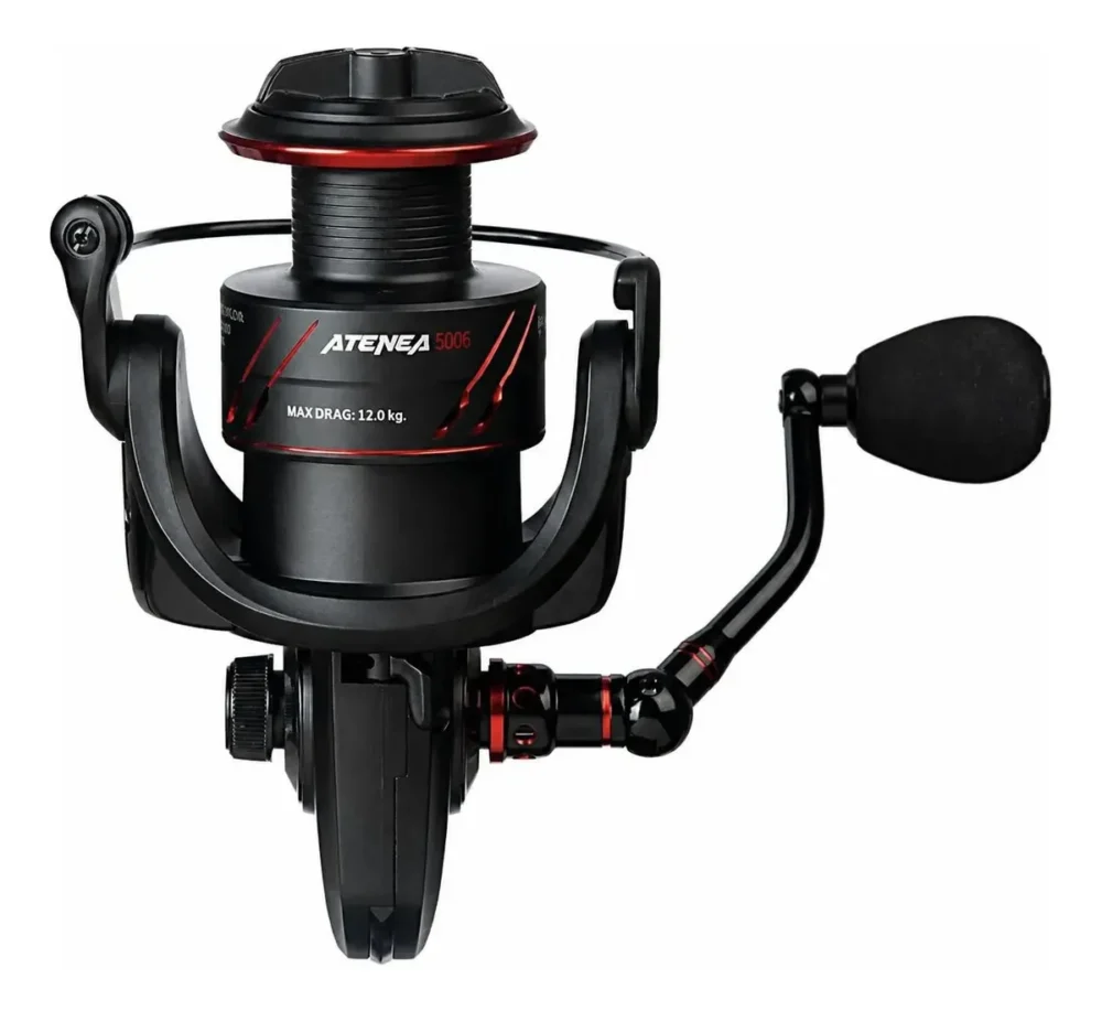 Reel Frontal Kunnan Atenea 6 Rulemanes Freno 9 Kg Variada