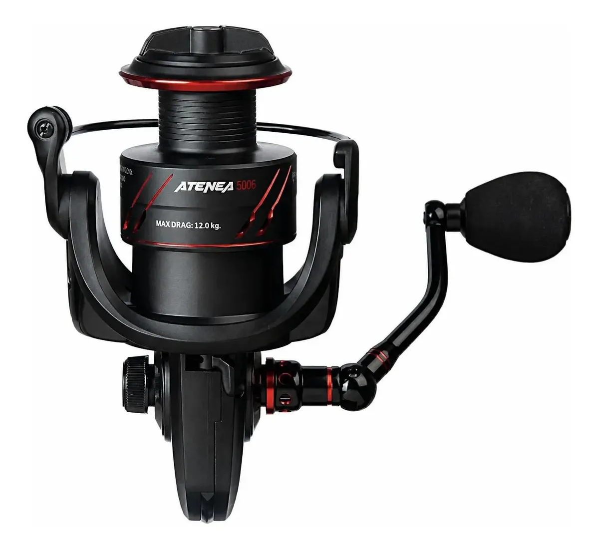 Reel Frontal Kunnan Atenea 6 Rulemanes Freno 9 Kg Variada