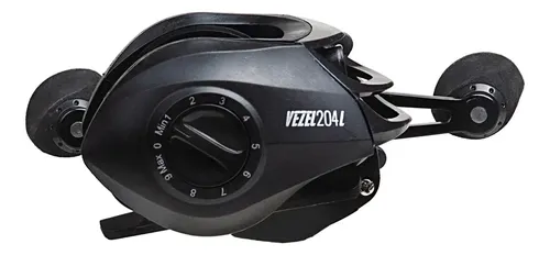 Reel Waterdog Vezel 204 Huevito 4 Rulemanes Izquierdo Freno 8kg