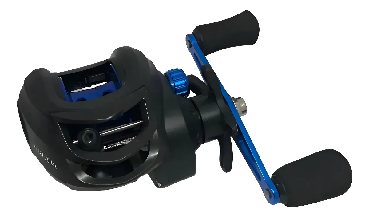 Reel Waterdog Vezel 204 Huevito 4 Rulemanes Izquierdo Freno 8kg
