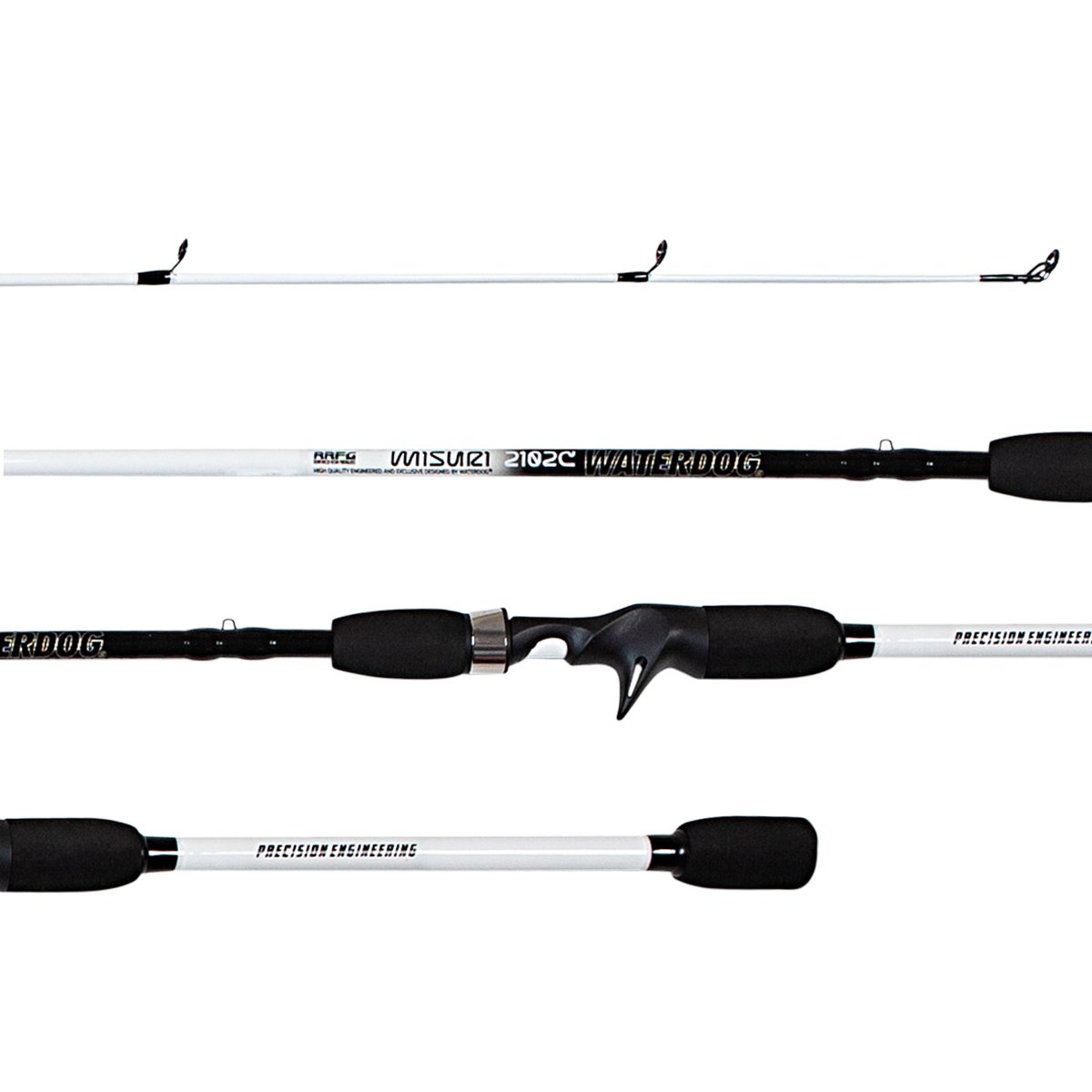 Caña De Pesca Waterdog Misuri 1.95m 8-17lbs Señuelo 25g Baitcast