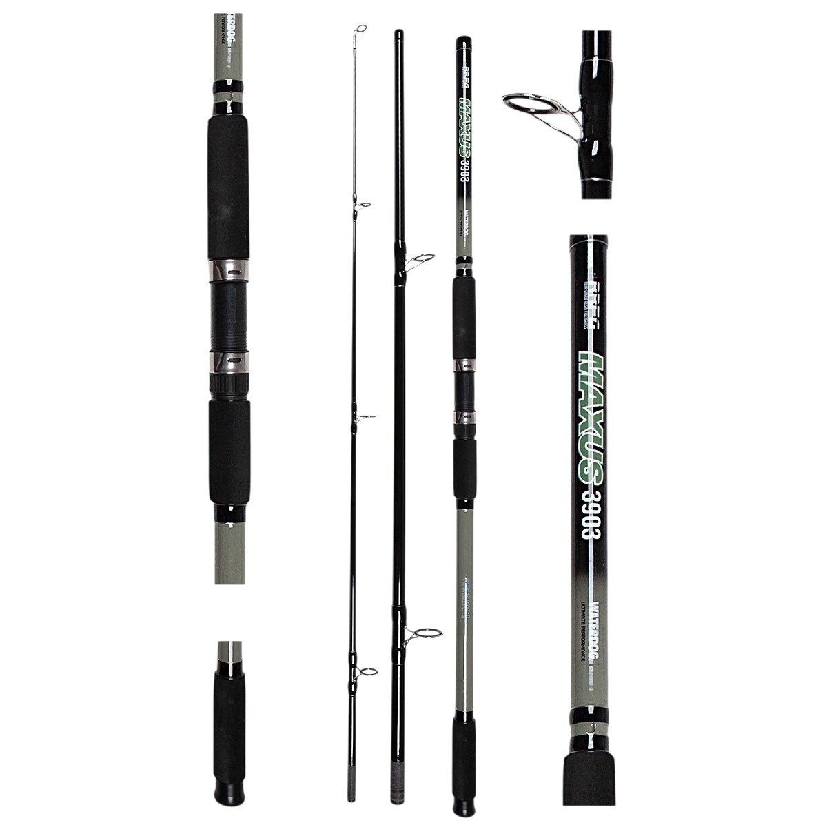 Caña Waterdog Maxus 3.90m Surfcasting 150-250g 3 Tramos