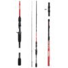Caña De Pesca Waterdog Macan Baitcast 2,10m 2 Tramos En10-20lbs y 15-30lbs