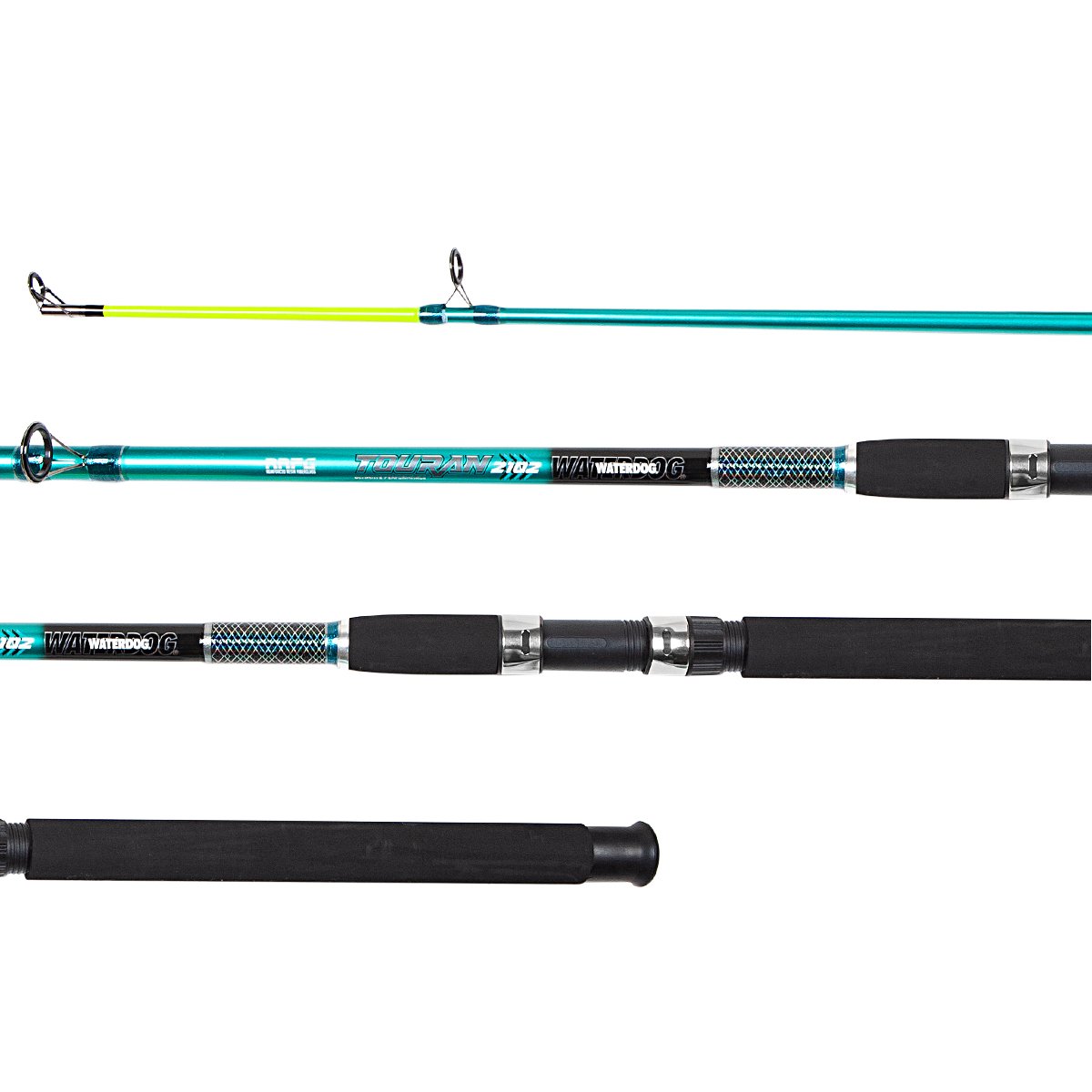 Caña De Pescar Waterdog Touran 1,80m 2 Tramos 100-200g Pesada