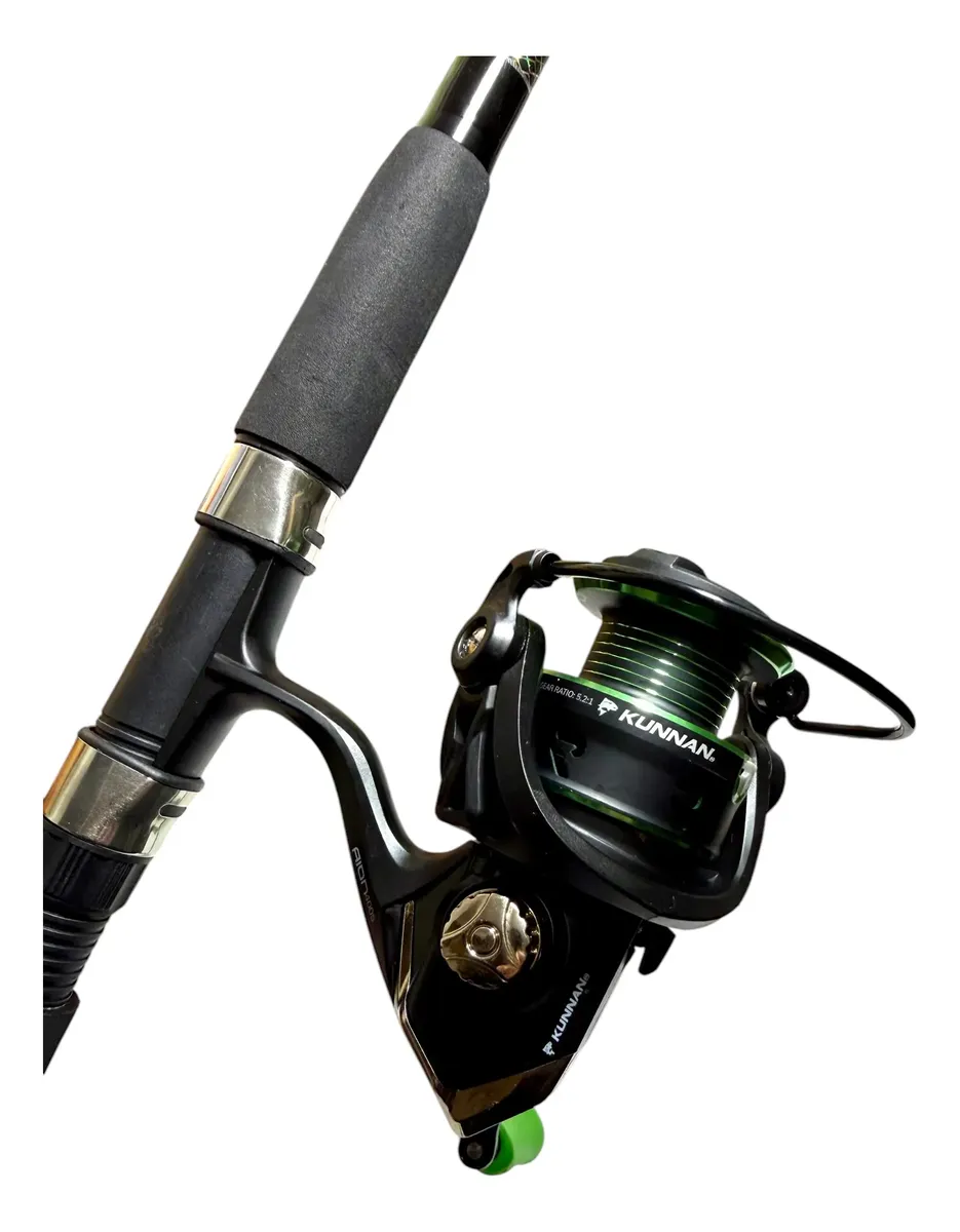 Reel Frontal Kunnan Aion 4005/5005 5 Rulemanes Variada Freno 7kg