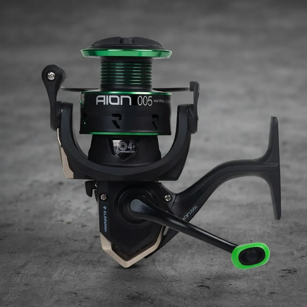 Reel Frontal Kunnan Aion 4005/5005 5 Rulemanes Variada Freno 7kg