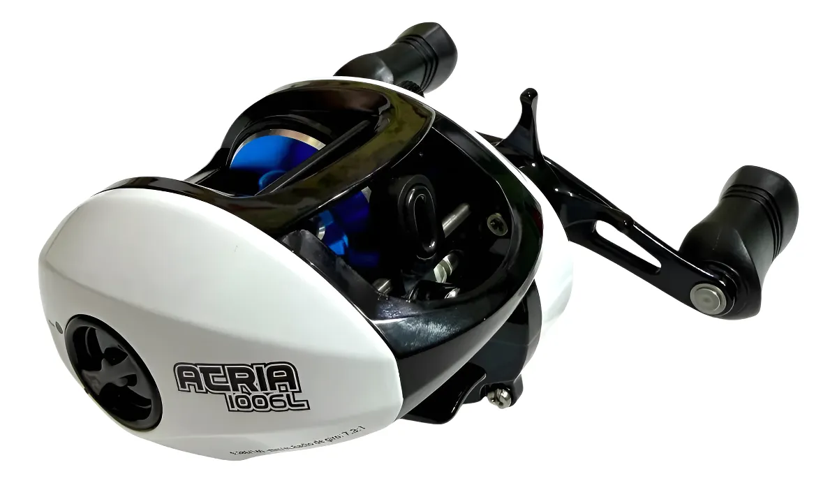 Reel Rotativo Kunnan Atria 1006 Baitcast Izquierdo 7.3:1