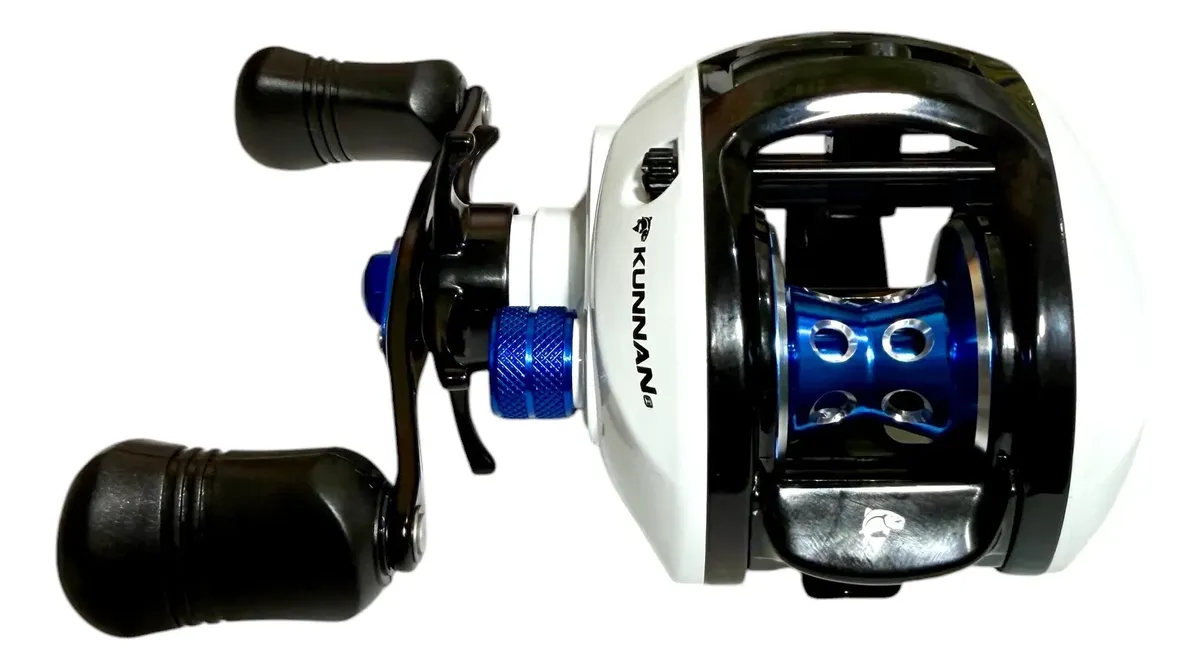 Reel Rotativo Kunnan Atria 1006 Baitcast Izquierdo 7.3:1