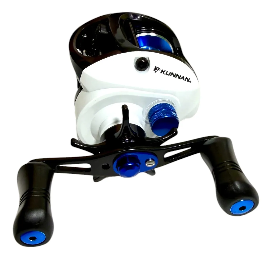 Reel Rotativo Kunnan Atria 1006 Baitcast Izquierdo 7.3:1
