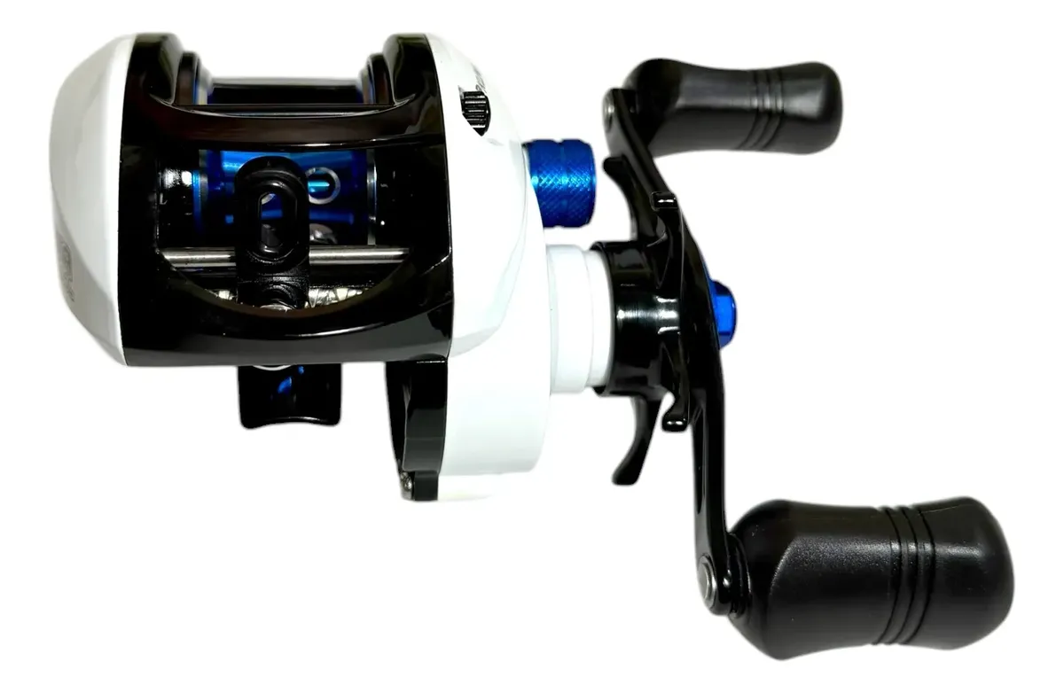 Reel Rotativo Kunnan Atria 1006 Baitcast Izquierdo 7.3:1