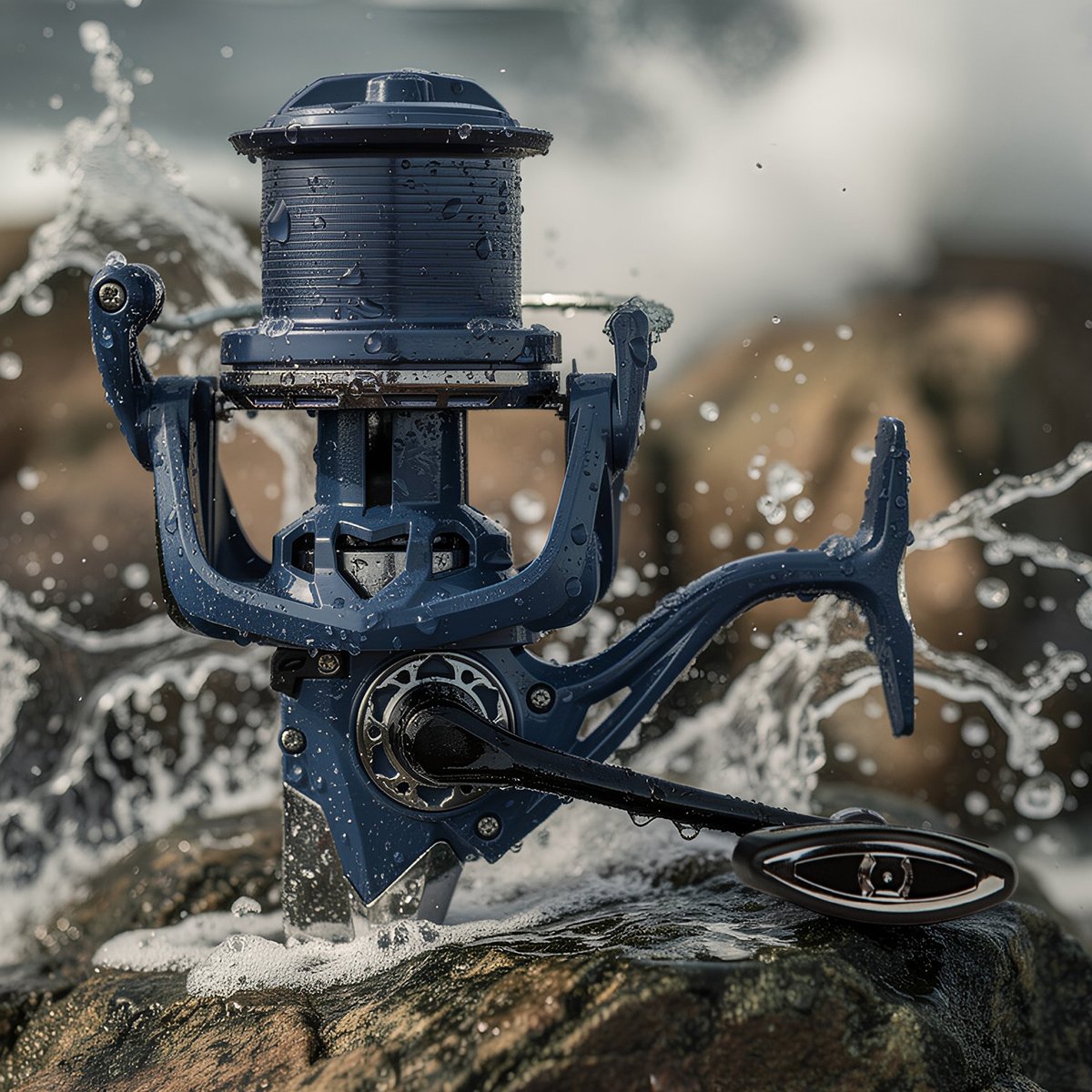 Reel Frontal Waterdog Yacht 10.000 Para Lance De Costa